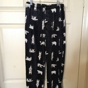 Polar bear pajama pants